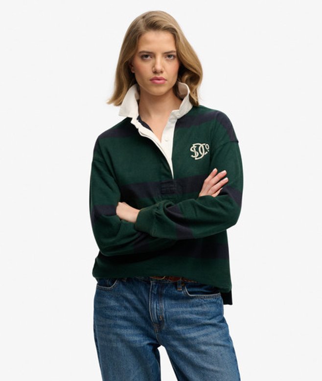 Heritage Stripe Rugby Top