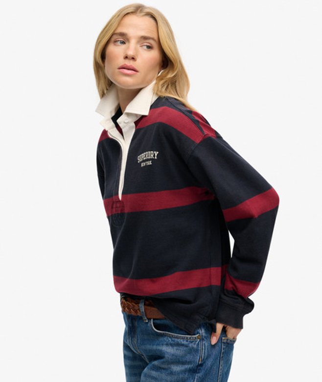 Heritage Stripe Rugby Top