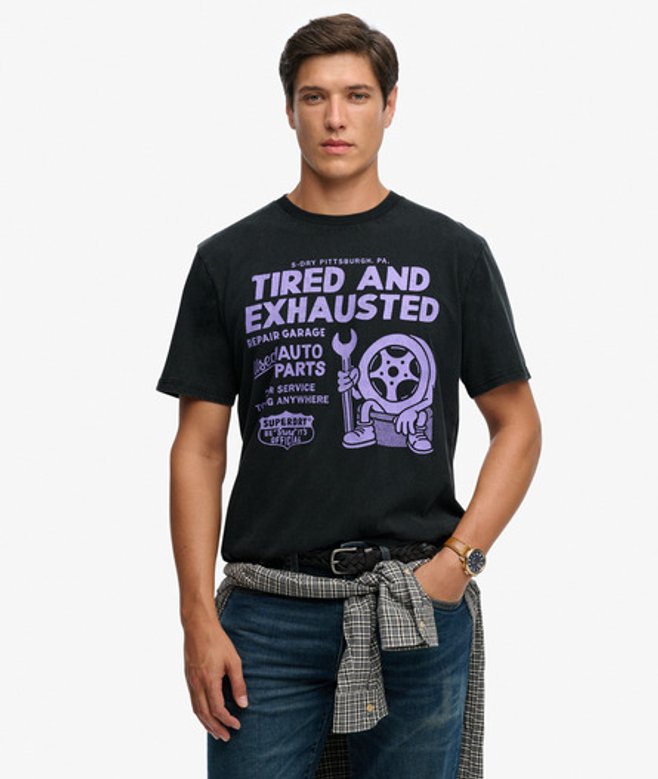 Local Business T-shirt met Losse Pasvorm