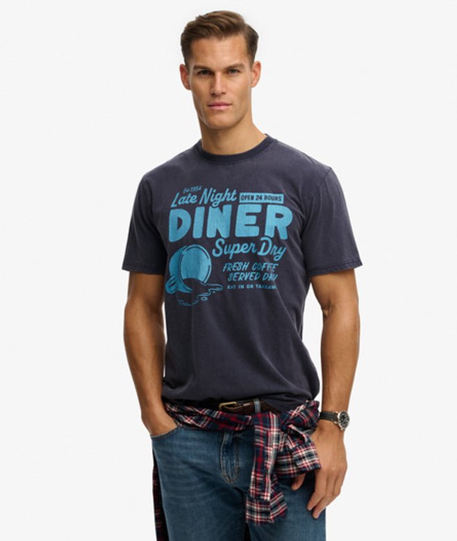 Local Business T-shirt met Losse Pasvorm