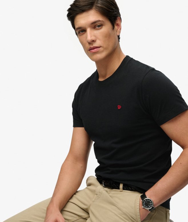 Sd & co Logo Geborduurde T-shirt