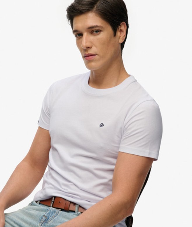 Sd & co Logo Geborduurde T-shirt