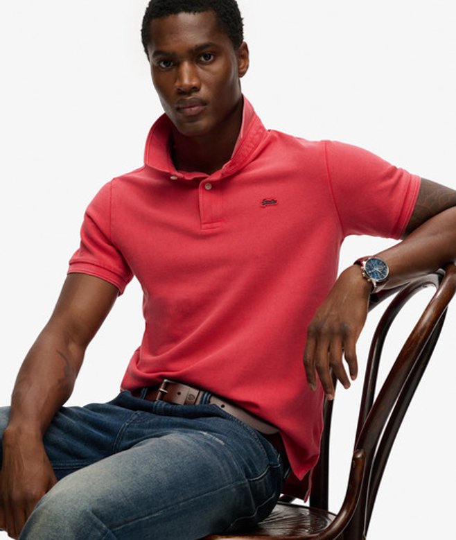 Classic Pique Poloshirt Relaxed Pasvorm