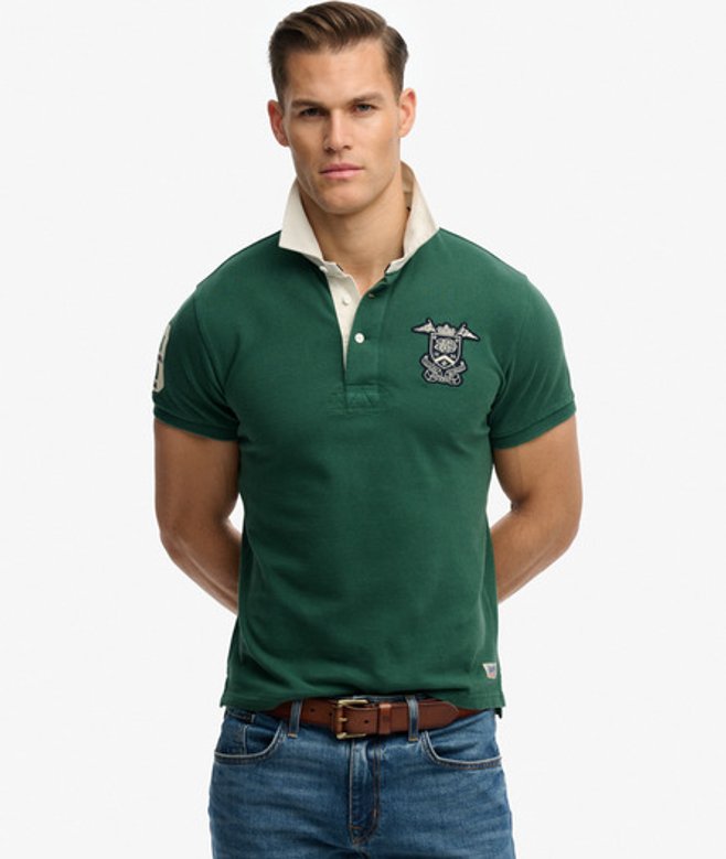 Vintage Pique Rugby Poloshirt