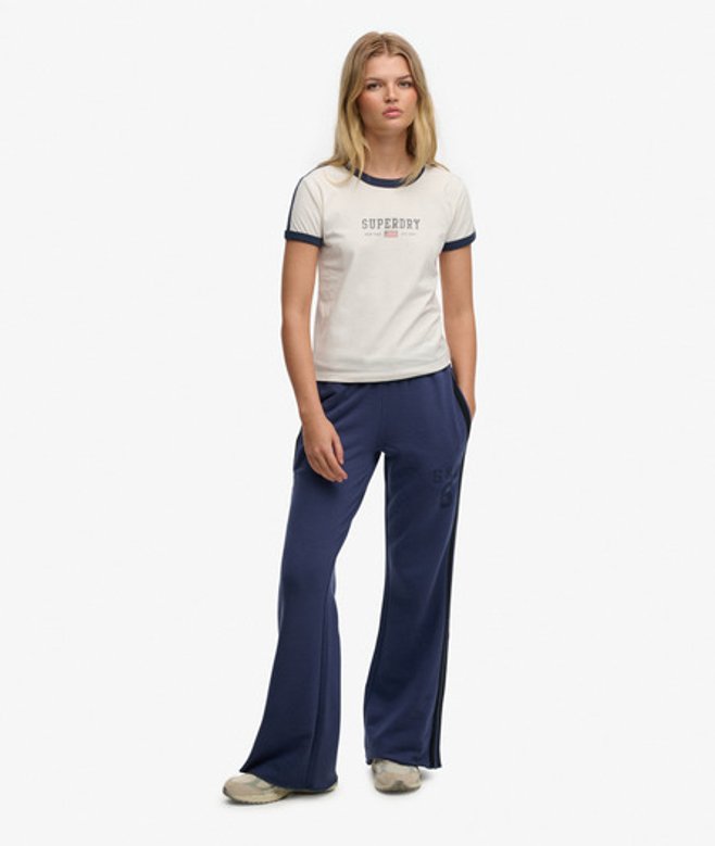 Athletic Essentials Stripe Flare Joggingbroek