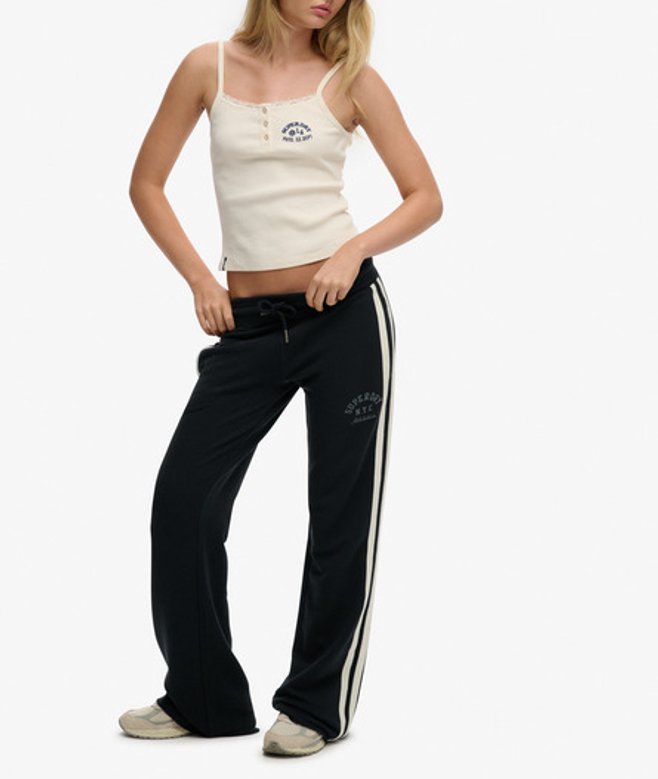 Athletic Essentials Stripe Flare Joggingbroek