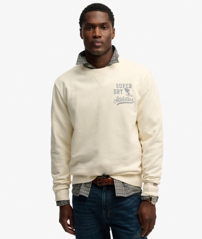 Athletic Essentials Sweatshirt met Ronde Hals