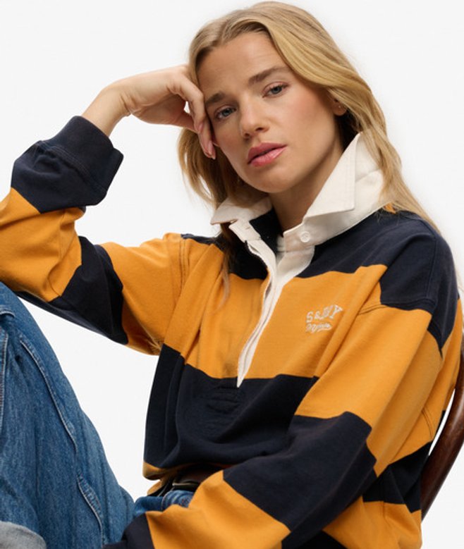 Heritage Stripe Rugby Top