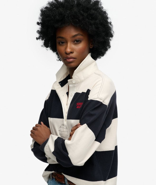 Heritage Stripe Rugby Top
