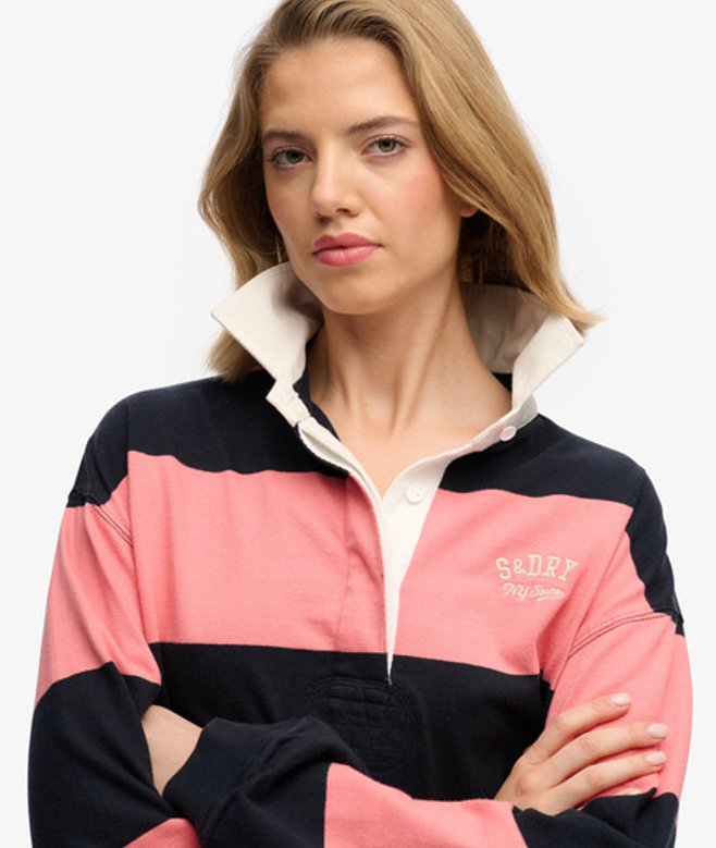 Heritage Stripe Rugby Top