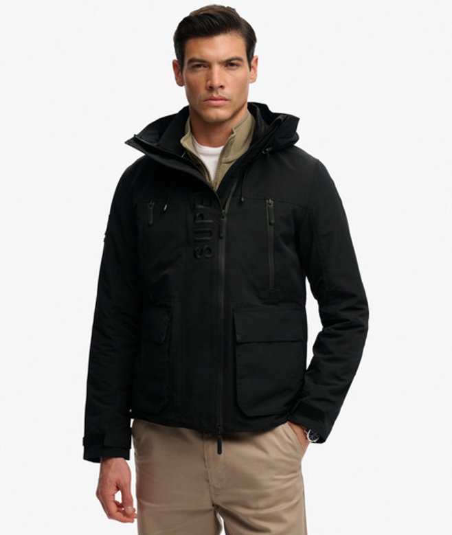 Ultimate Geborduurd Windbreaker Jack met Capuchon