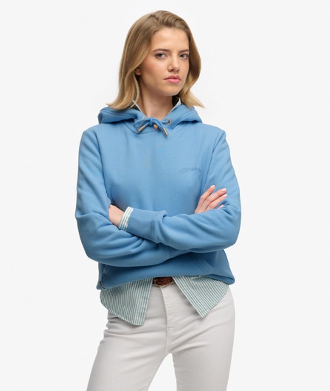 Essential Logo Geborduurde Hoodie