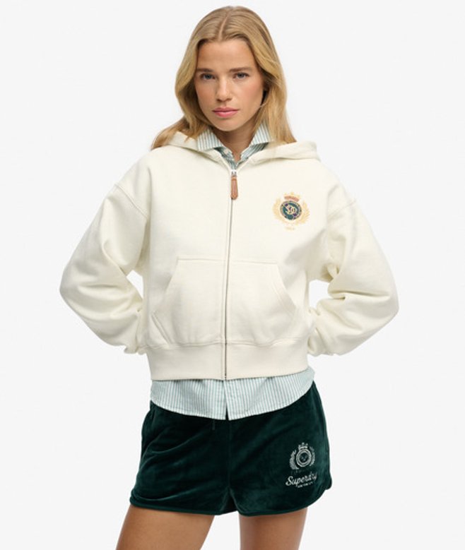 Country Club Zip Hoodie