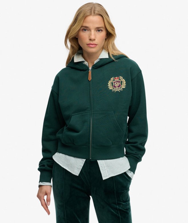 Country Club Zip Hoodie