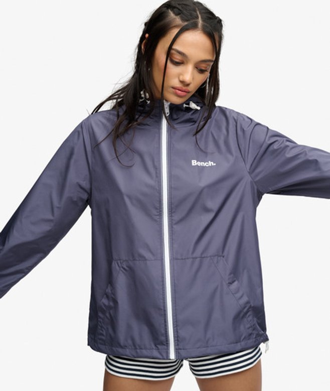 Bench Hooded Shell Zip Jas