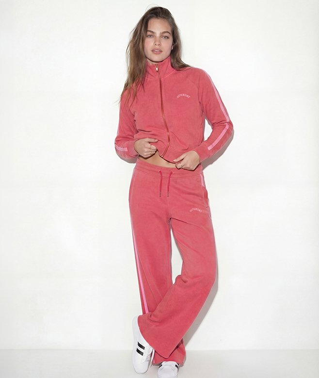 Athletic Essentials Logo Joggingbroek met Rechte Pijpen