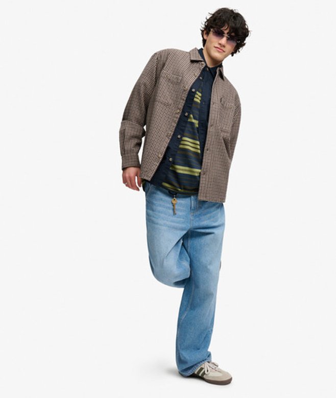 Bench Boxy Katoenen Overshirt