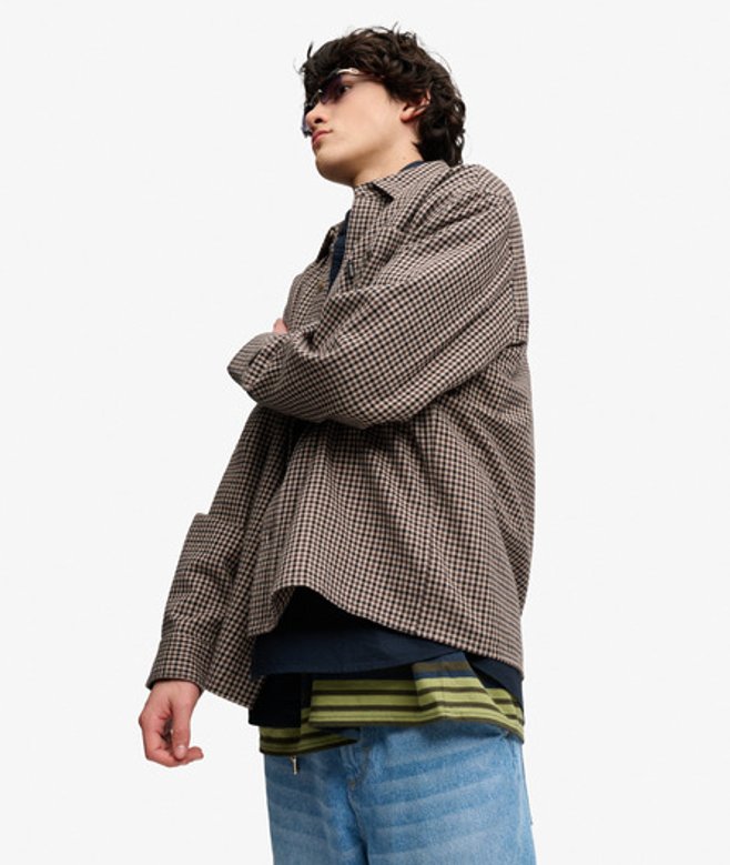 Bench Boxy Katoenen Overshirt