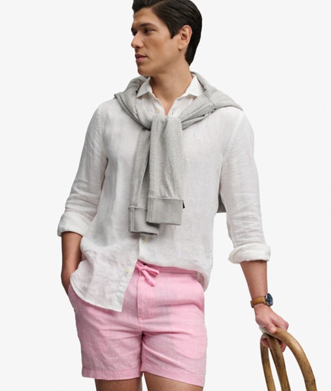 The Merchant Store - Linnen Shorts