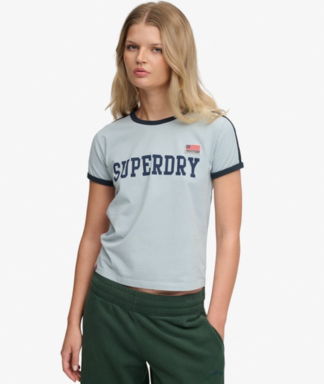 Athletic Essentials Gestreept T-shirt
