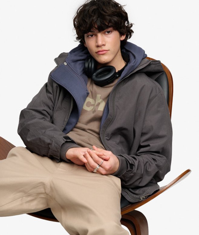 Bench Hooded Ripstop Jas