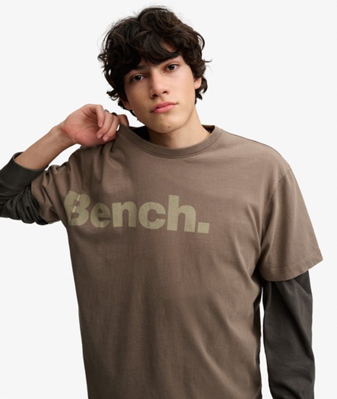 Bench Boxy Logo T-shirt