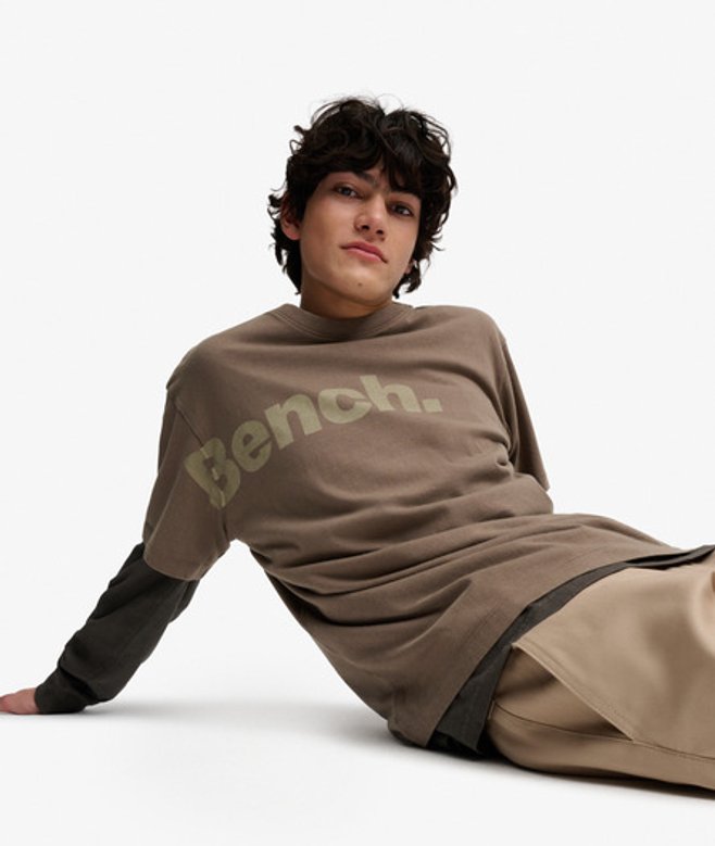 Bench Boxy Logo T-shirt