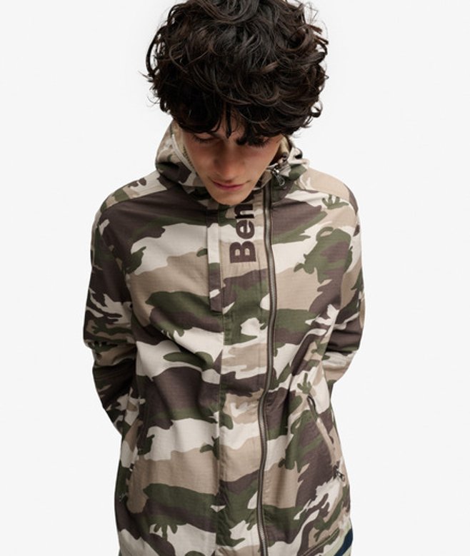 Bench Hooded Ripstop Jas