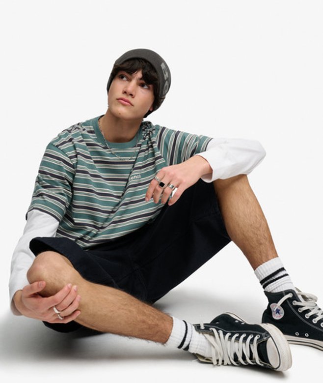 Bench Boxy Stripe T-shirt