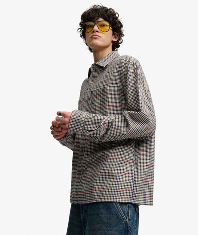 Bench Boxy Katoenen Overshirt