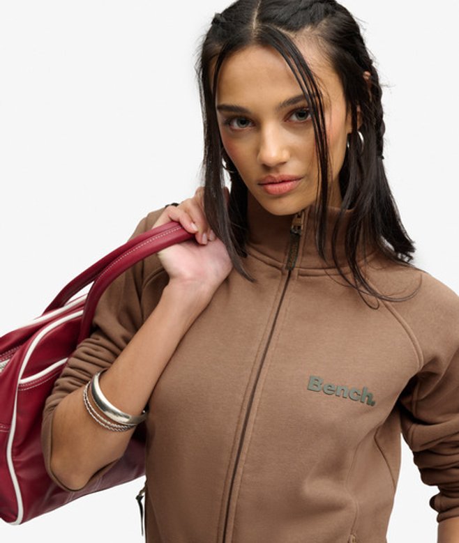 Bench Sweatvest met Hoge Hals