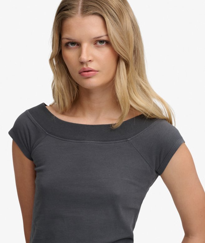 Athletic Essentials Off-shoulder Top