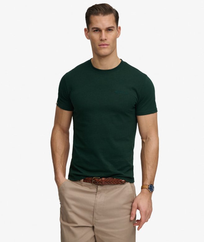 Essential Company Logo Geborduurd T-shirt