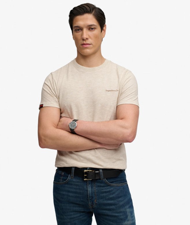 Essential Company Logo Geborduurd T-shirt