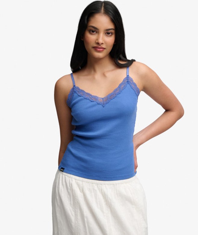 Essential Cami Top met Kant