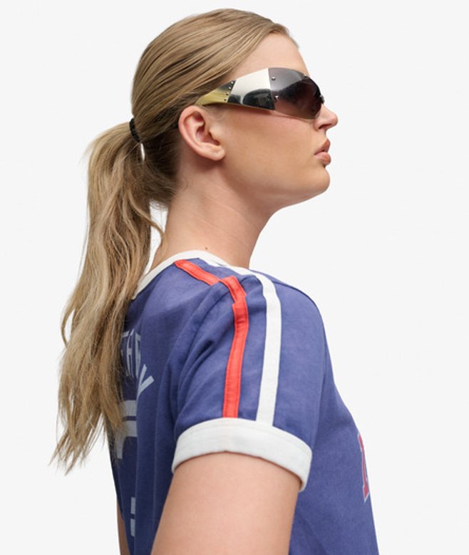 Athletic Football Stripe T-shirt