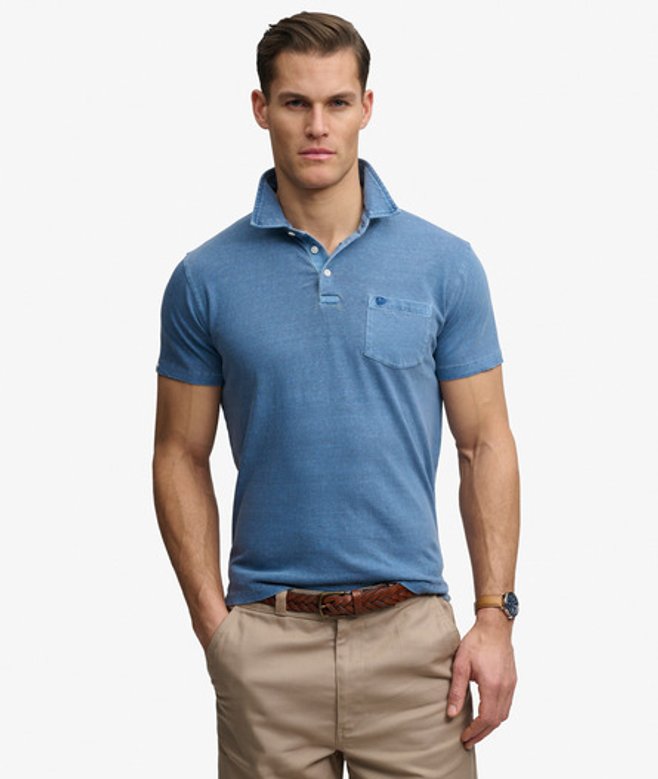 Klassiek Katoen-linnen Poloshirt