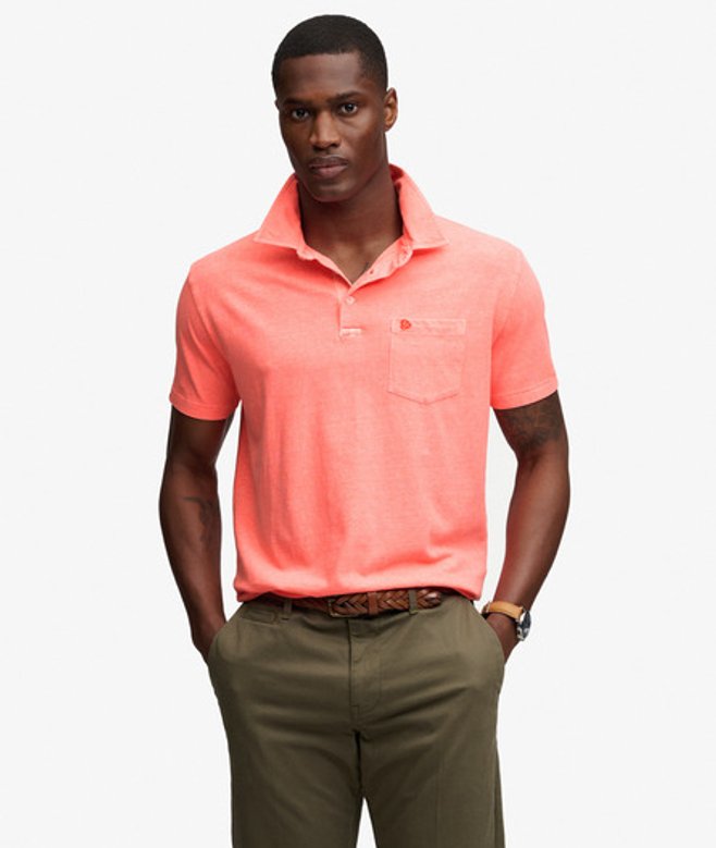 Klassiek Katoen-linnen Poloshirt