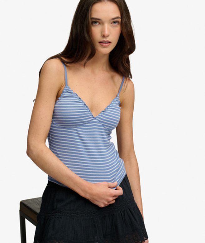 Athletic Essentials V-hals Wafel Camitop