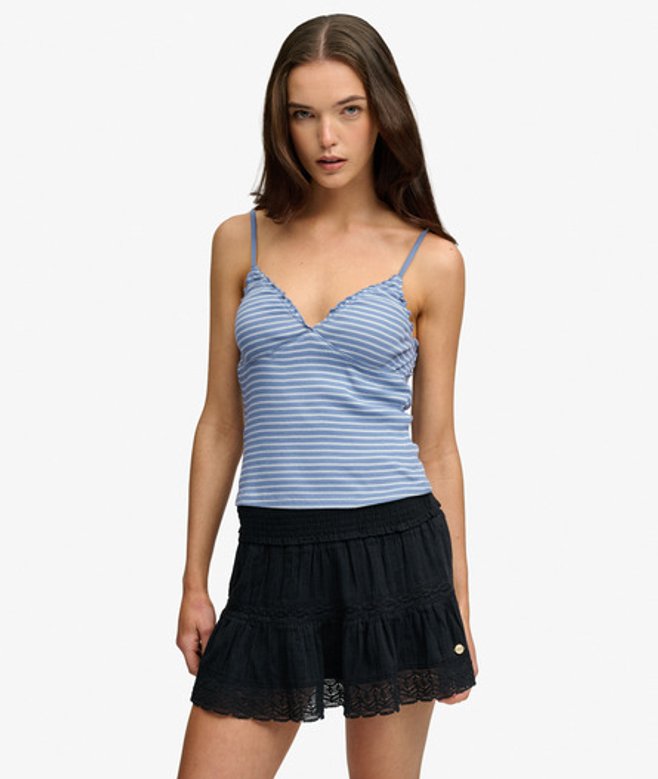 Athletic Essentials V-hals Wafel Camitop