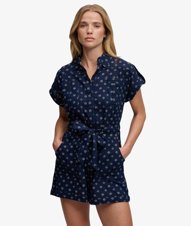 Utility Playsuit met Riem