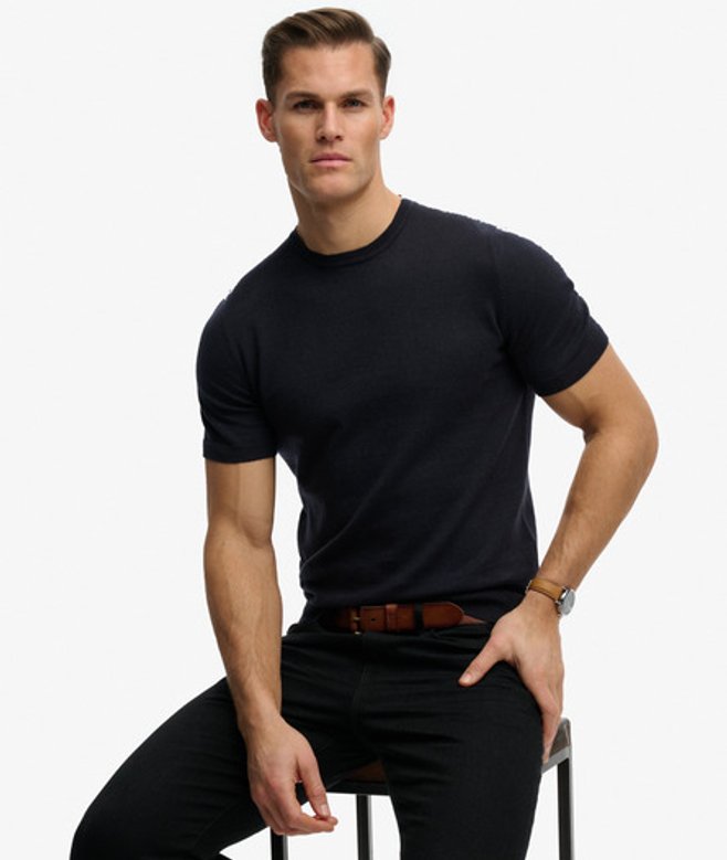 Premium Gebreide T-shirt