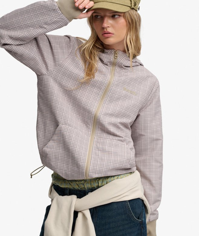 Bench Hooded Shell Zip Jas