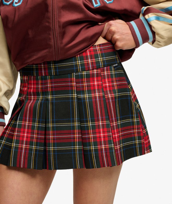 Mini Geplooide Skort