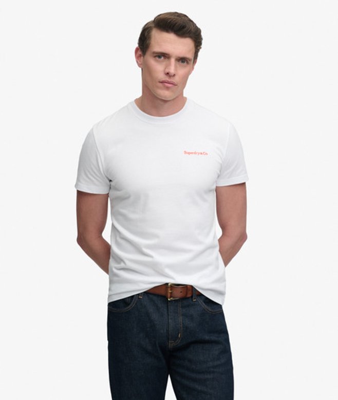 Essential Company Logo Geborduurd T-shirt