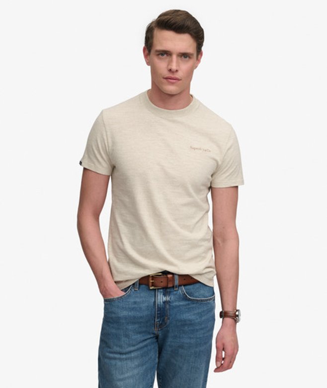 Essential Company Logo Geborduurd T-shirt