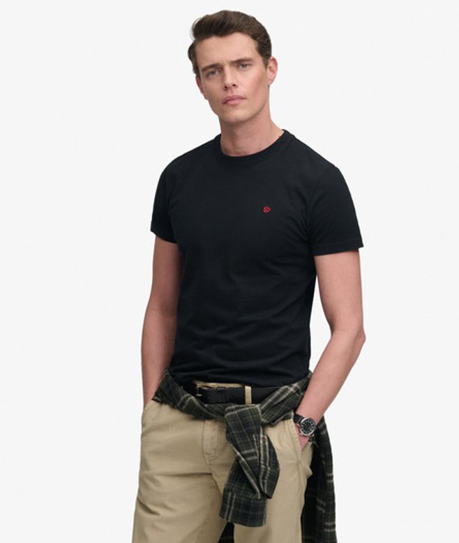 Sd & co Logo Geborduurde T-shirt