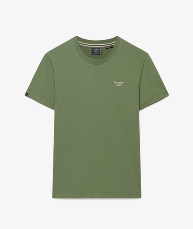 Essential Serif Logo T-shirt Slanke Pasvorm