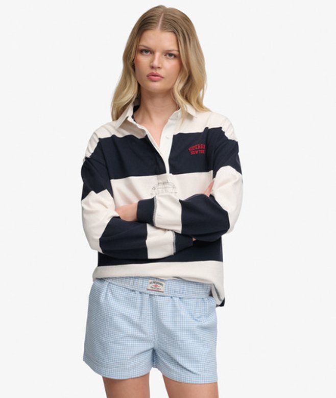 Heritage Stripe Rugby Top