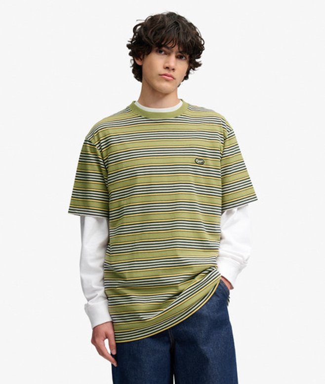Oversized Gestreept T-shirt
